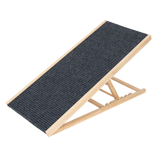 Foldable Dog Pet Ramp Adjustable Height Dogs Stairs for Bed Sofa Car 100cm