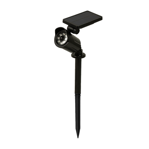 Solar LED Spotlight - Solar-powered motion-activated LED security light