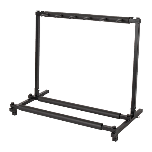 Guitar Stand 5 Holder Guitar Folding Stand Rack Band Stage Bass Acoustic Guitar