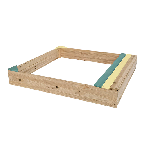 Wooden Kids Backyard Sandbox Children Outdoor Play Toy Sandpit