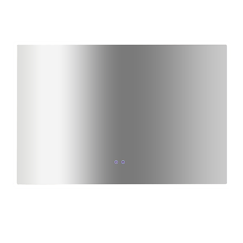Rectangular Mirror LED Anti-Fog Illuminated Bathroom Living Room - 120x80cm