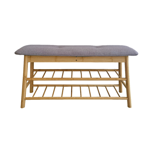 Shoe Stool Storage Rack Cabinet Multifunctional Space Saving