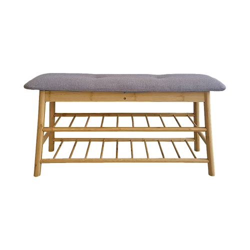Shoe Stool Storage Rack Cabinet Multifunctional Space Saving