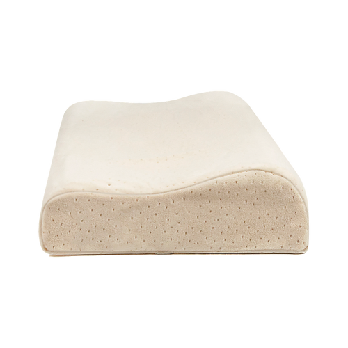 Pure Natural Latex Sleep Pillow Spine Support 30 x 50cm