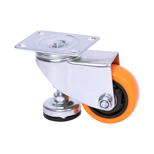 Leveling Casters Swivel Wheels Set of 4, 360 kg Total Load Capacity