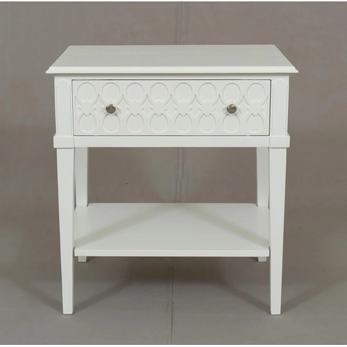 Kioloa Bedside Table w 1 Drawer 70cm