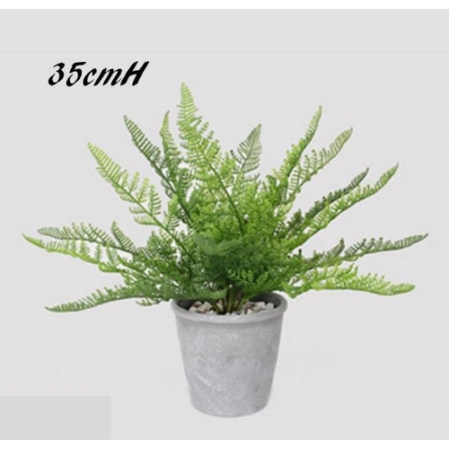 Artificial Fern Plant in Pot 35cm