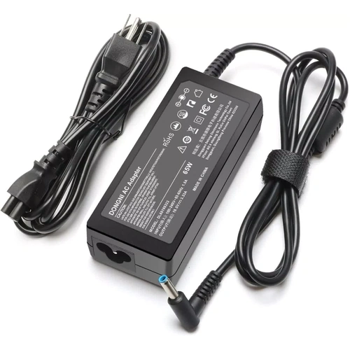 (Refurbished) AC Adapter 65W STD HP Round Tip