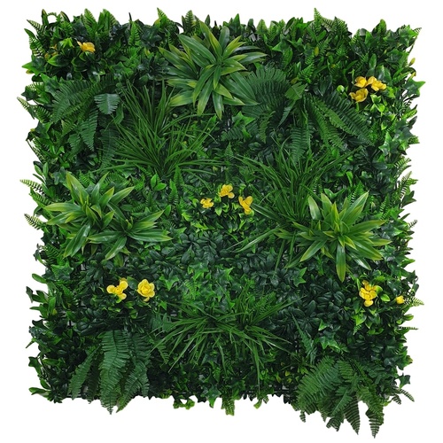 Yellow Rose Vertical Garden / Green Wall UV Resistant Sample