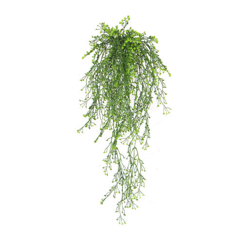 Artificial Hanging Plant (Natural Green) UV Resistant 90cm