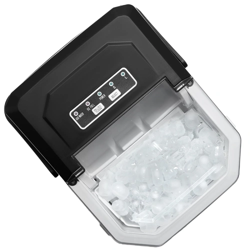 VEVOR Portable Countertop Ice Maker 26Lbs/24H Self-Cleaning with Scoop Basket