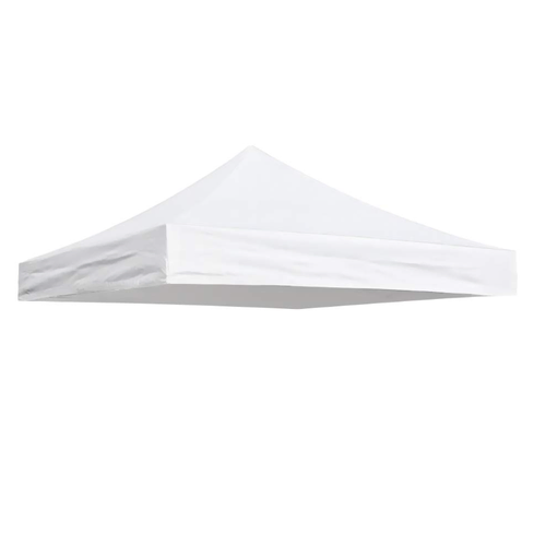 Gazebo Tent Top Cover Camping Beach Sunshade Shelter - White / 2x2M