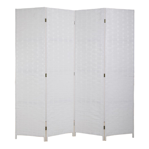 4-Panel Folding Room Divider – Privacy Screen Partition