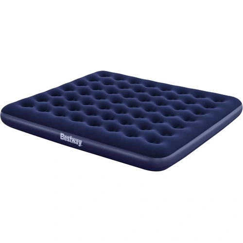 Bestway 2.03m x 1.83m x 22cm Air Mattress King Inflatable Air Bed Indoor/Outdoor Heavy Duty Durable Camping