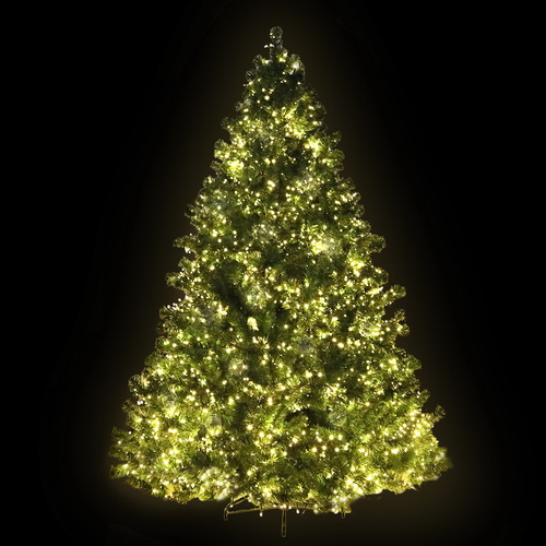 7FT Christmas Tree with LED Lights - Warm White