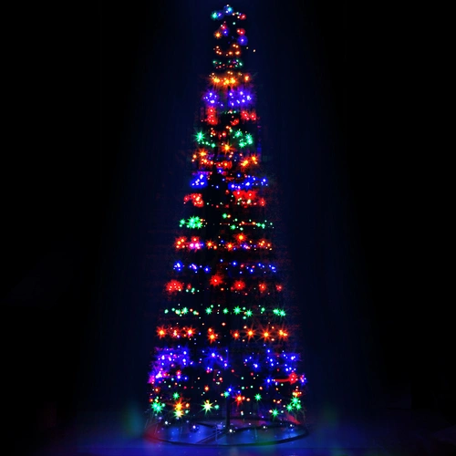 Solar Christmas Tree 3.6M 400 LED Xmas Tree Decor 8 Light Modes