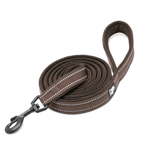  Reflective Pet Leash 2m - Brown, M