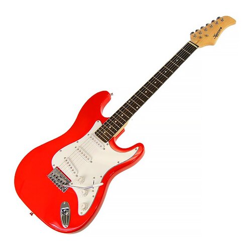 Karrera 39in Electric Guitar - Red