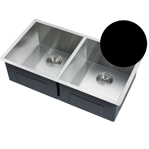 304 Stainless Steel Undermount Topmount Kitchen Laundry Sink - 865 x 440mm