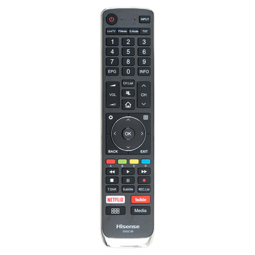 Genuine Hisense TV Remote Control T208869 EN3C39