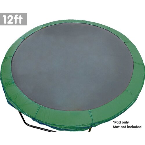 Trampoline 12ft Replacement Reinforced Outdoor  Pad Cover - Green